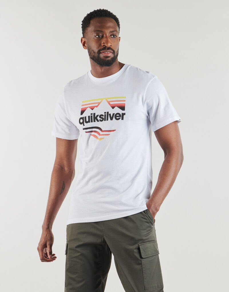 T-shirt Quiksilver EV HORIZON FADE SS Bianco T-shirt maniche corte Uomo - 2