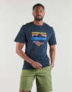 T-shirt Quiksilver EV HORIZON FADE SS Marine T-shirt maniche corte Uomo - 2