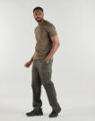 T-Shirt Replay - Khaki T-Shirt kurzarm Herren - 3