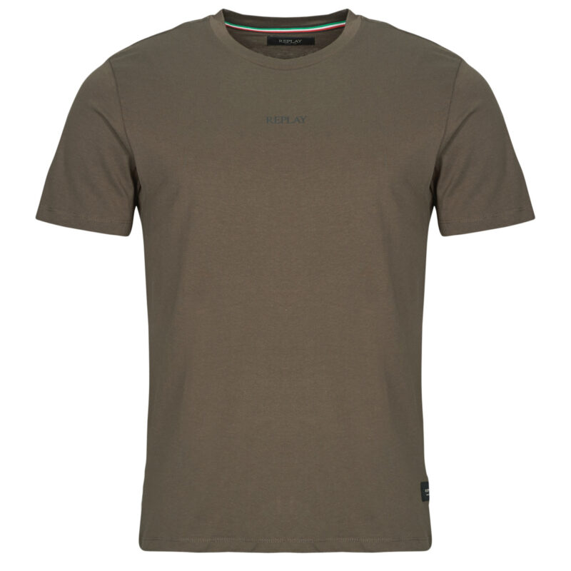 T-Shirt Replay - Khaki T-Shirt kurzarm Herren - 1