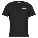 Replay T-Shirt &ndash; Schwarzes Herren-T-Shirt mit kurzen &Auml;rmeln &ndash; Gr&ouml;&szlig;e 1