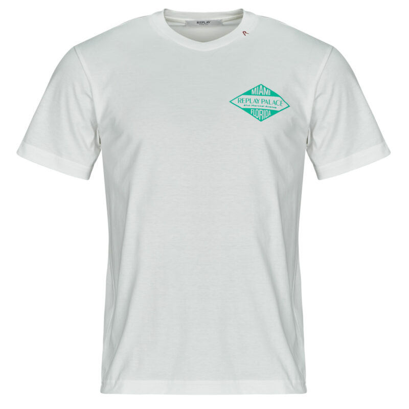 T-shirt  Replay  -  Bianco -  T-shirt maniche corte Uomo - 1