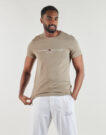 T-shirt Tommy Hilfiger TOMMY LOGO TEE Beige T-shirt maniche corte Uomo - 2