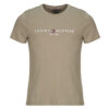 T-shirt uomo Tommy Hilfiger  TOMMY LOGO TEE  Beige Tommy Hilfiger 8721289725720