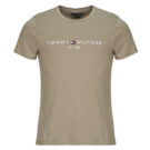 T-shirt Tommy Hilfiger TOMMY LOGO TEE Beige T-shirt maniche corte Uomo - 1