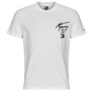 Tommy Jeans T-shirt TJM REG CITY SIGN SS TEE EXT White Short-sleeved T-shirt Men - 1