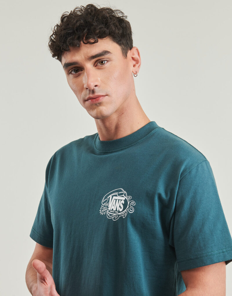 T-shirt Vans HOT LINES SS TEE Blu T-shirt maniche corte Uomo - 5