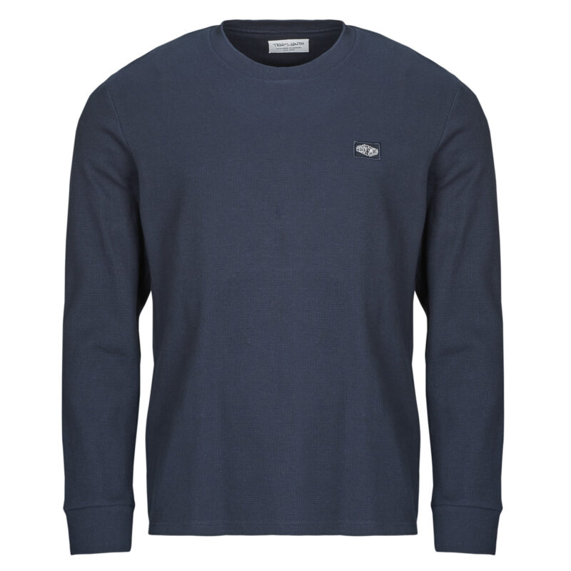 Teddy Smith T-WAFFLE ML Marine Langarm-T-Shirts Herren Langarm-T-Shirts - 1