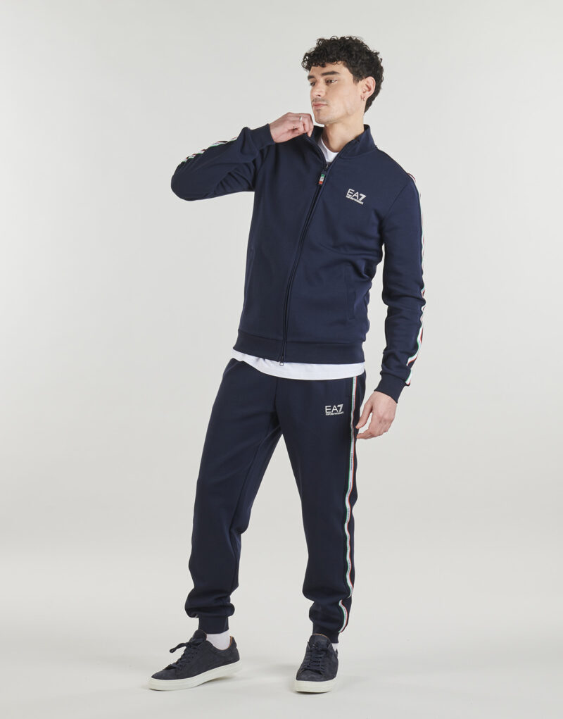 Tuta Emporio Armani EA7 ITALIAN SPIRIT T-SUIT TT FZ Marine Tuta Uomo - 4