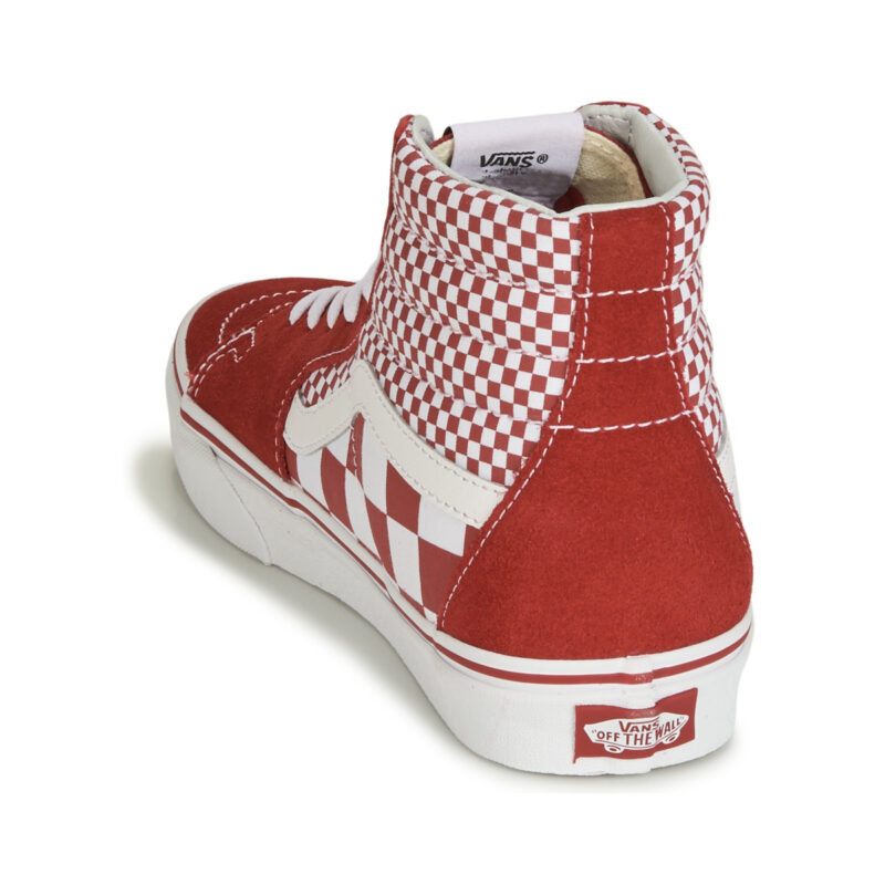 Vans SK8-Hi Rosso Sneakers alte Donna - 5