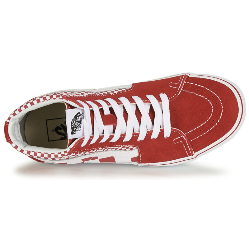 Vans SK8-Hi Rosso Sneakers alte Donna - 6