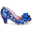 Irregular Choice Zapatos de tac&oacute;n azules para mujer BAN JOE - Talla 2