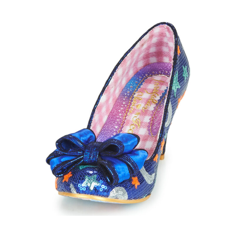 Irregular Choice Zapatos de tac&oacute;n azules para mujer BAN JOE - Talla 3