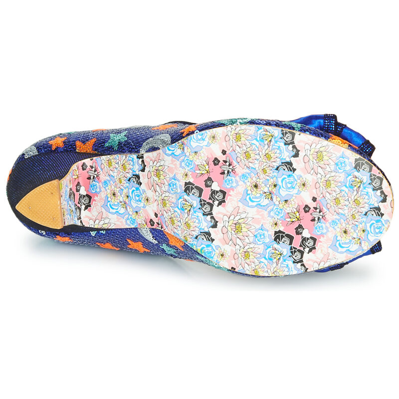 Irregular Choice Zapatos de tac&oacute;n azules para mujer BAN JOE - Talla 7