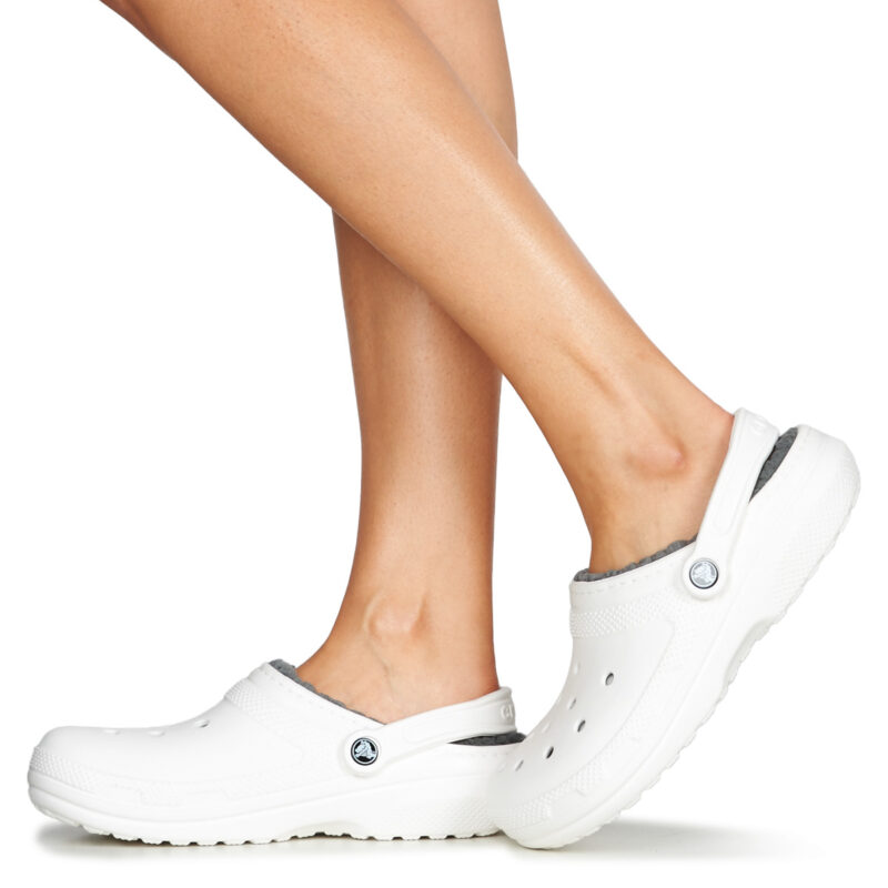 Crocs  CLASSIC LINED CLOG  Bianco -  Zoccoli Donna - 8