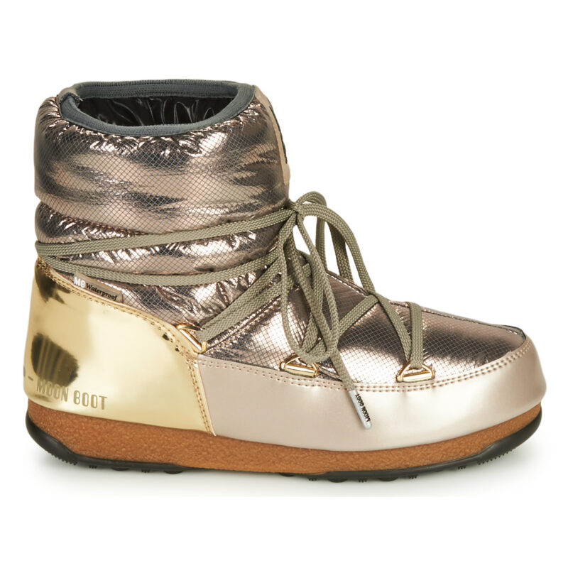 Moon Boot LOW SAINT MORITZ WP Argento Scarpe da neve Donna - 2