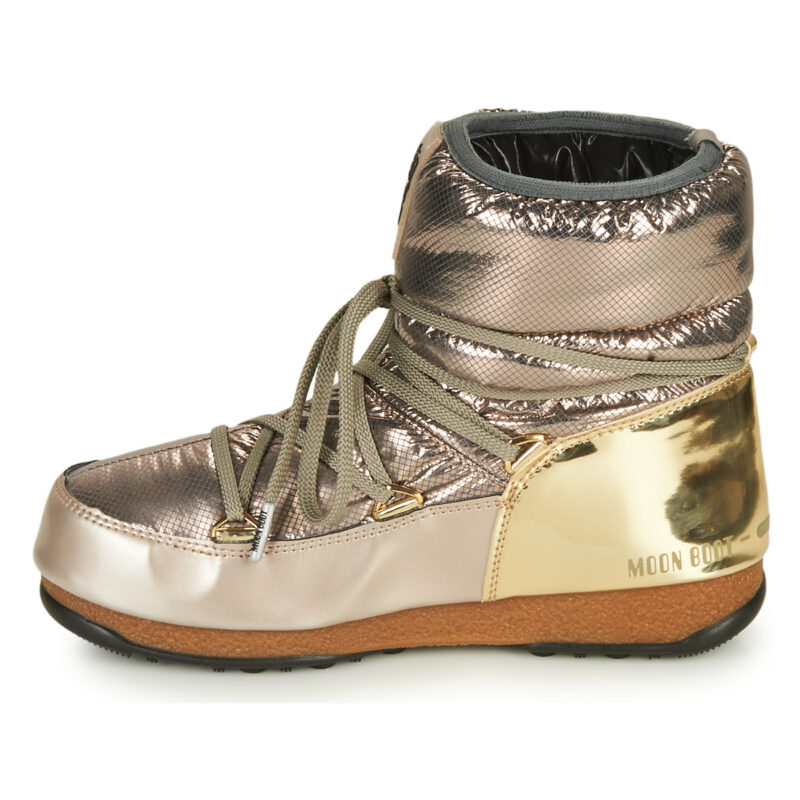 Moon Boot LOW SAINT MORITZ WP Argento Scarpe da neve Donna - 4