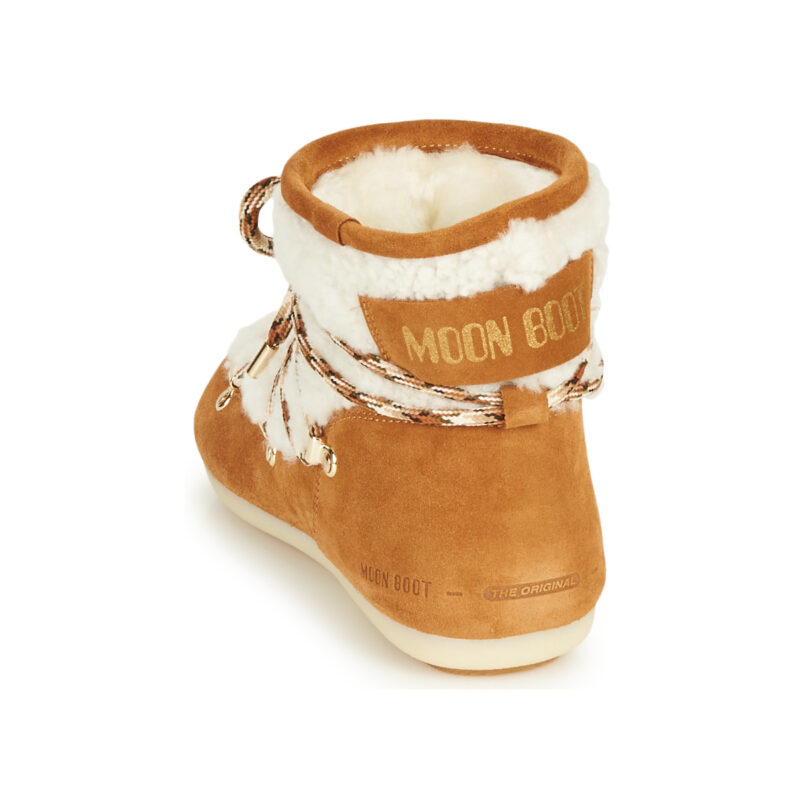 Moon Boot DARK SIDE LOW SHEARLING Marrone Scarpe da neve Donna - 5