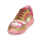 Irregular Choice Zapatillas bajas rosas Jigsaw para mujer - 3