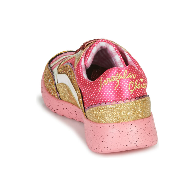Irregular Choice Zapatillas bajas rosas Jigsaw para mujer - 5
