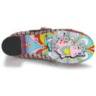 Irregular Choice Zapatos de tac&oacute;n rosas para mujer Buckle Up - Talla 7