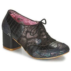 Irregular Choice CLARA BOW Black Derby Women