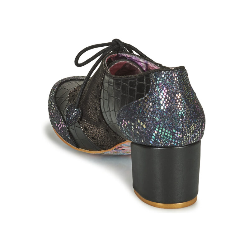 Irregular Choice CLARA BOW Black Derby Women - 5