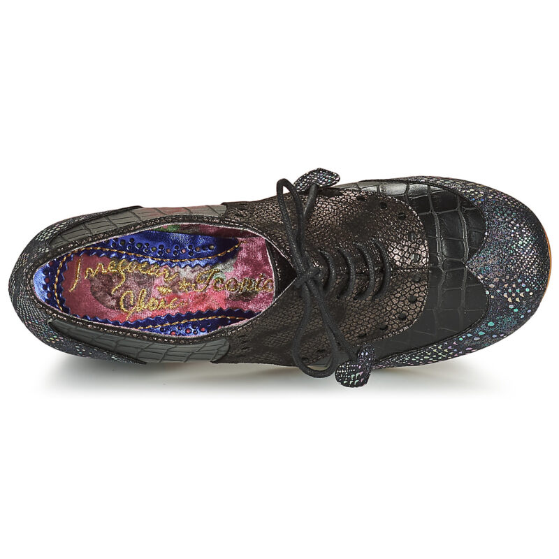 Irregular Choice CLARA BOW Black Derby Women - 6