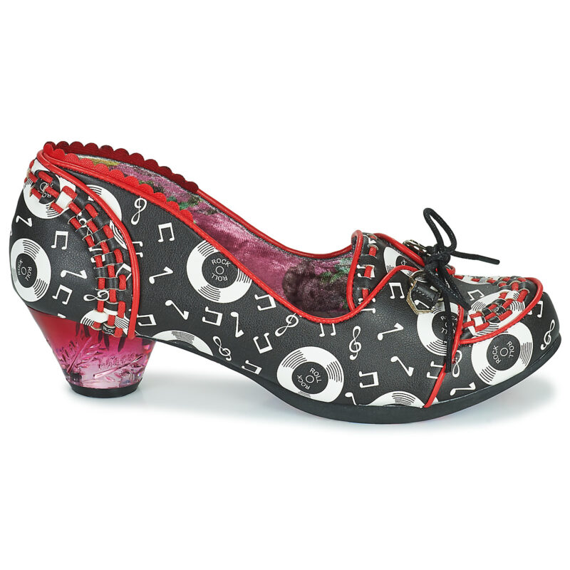 Irregular Choice ROCKTINA Nero D&eacute;collet&eacute; Donna - 2
