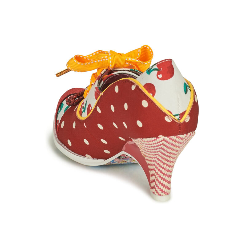 Irregular Choice Zapatos de tac&oacute;n rojos para mujer FORCE OF BEAUTY - Talla 5