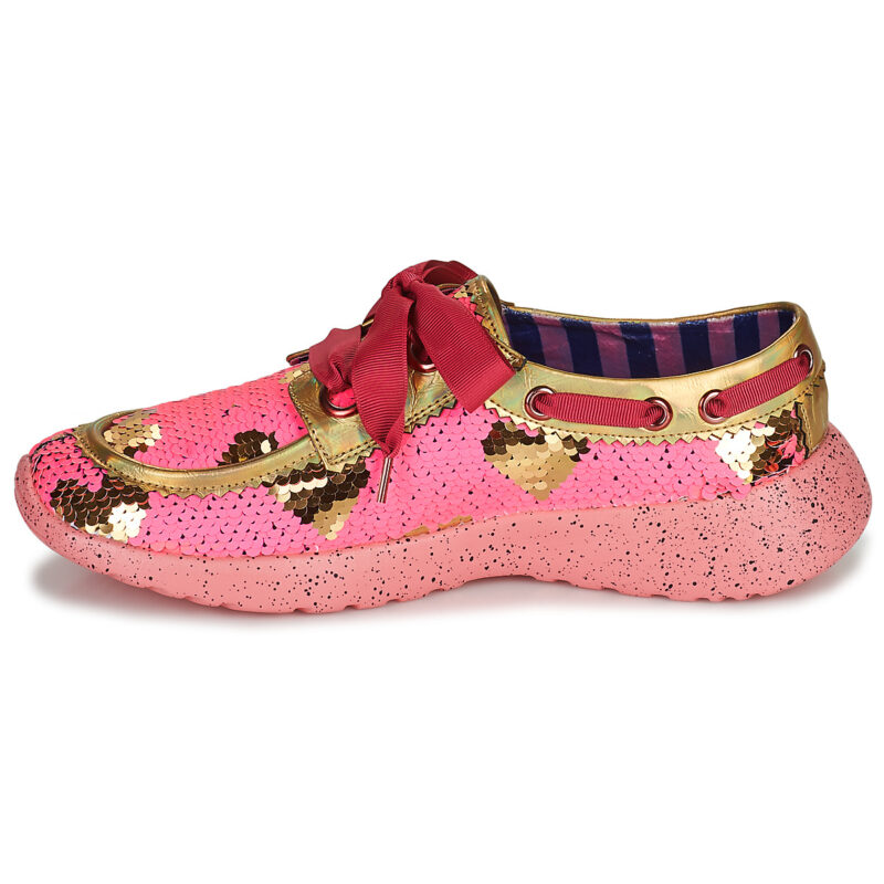 Irregular Choice SKYLAR Pink Low Sneakers Damen - Gr&ouml;&szlig;e 4