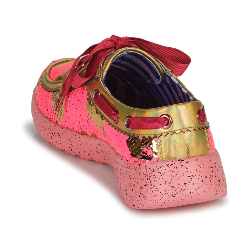 Irregular Choice SKYLAR Pink Low Sneakers Damen - Gr&ouml;&szlig;e 5