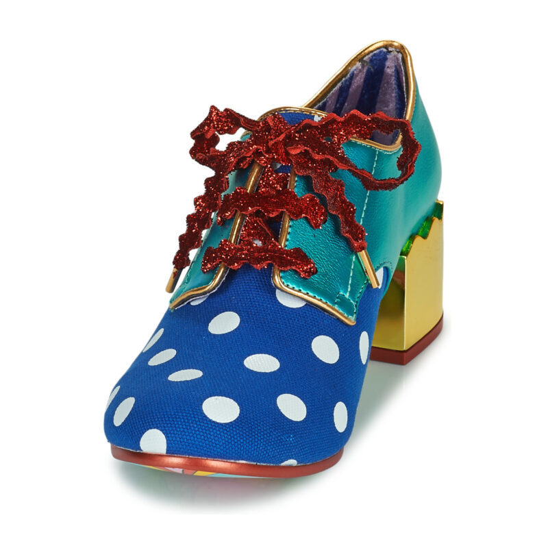 Irregular Choice VICTORIA SPONGE Blue Derby Mujeres - 3