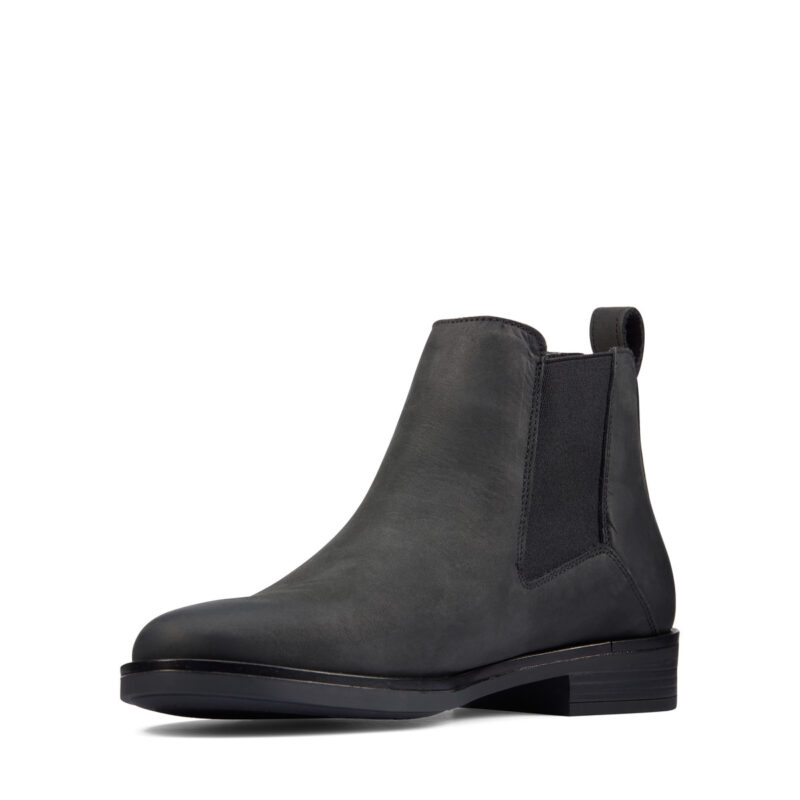 Clarks - Black Women's Ankle Boots - 3