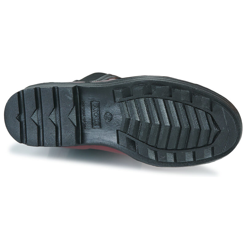 Aigle CARVILLE Bordeaux Damen-Regenstiefel - Gr&ouml;&szlig;e 7