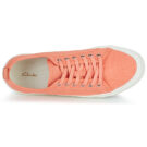 Clarks Baskets basses roses &agrave; lacets Roxby pour femmes - 6