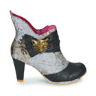 Irregular Choice Miaow Grigio Stivaletti Donna - 2