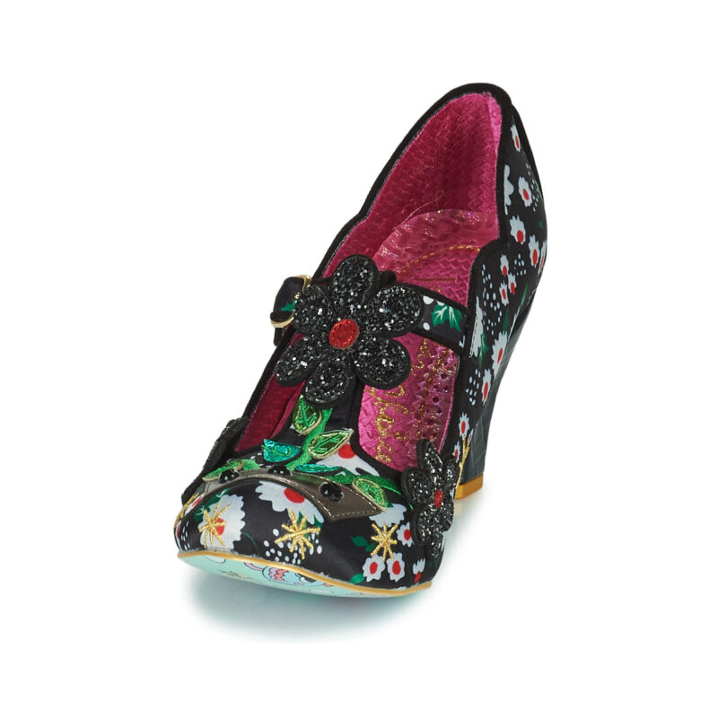 Irregular Choice  Happy Houseplant  Nero Décolleté Donna - 3