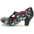 Irregular Choice  Happy Houseplant  Nero Décolleté Donna - 4