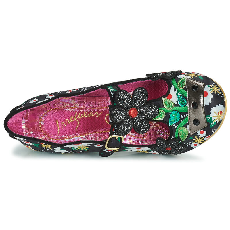 Irregular Choice  Happy Houseplant  Nero Décolleté Donna - 6