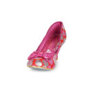 Irregular Choice Zapatos de tac&oacute;n rojos Dazzle Razzle para mujer - Talla 3