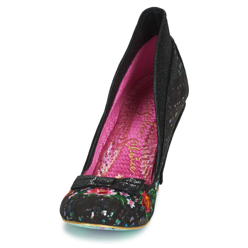 Irregular Choice Fancy Folk Black Pumps - 3