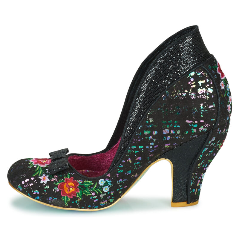 Irregular Choice Fancy Folk Black Pumps - 4