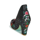 Irregular Choice Fancy Folk Black Pumps - 5