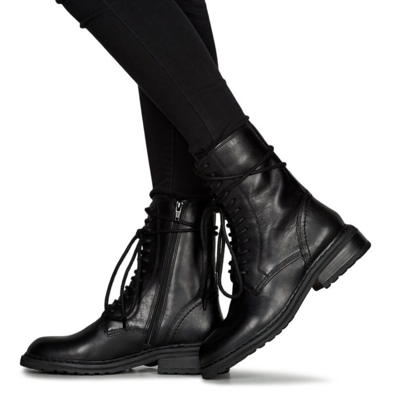 Clarks Tilham Lace Nero Stivaletti Donna - 8