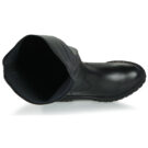 Geox D IRIDEA H Schwarze Oberschenkelhohe Stiefeletten f&uuml;r Damen - Gr&ouml;&szlig;e 6