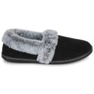 Pantoufles Skechers COZY CAMPFIRE noires pour femmes - Pointure 2
