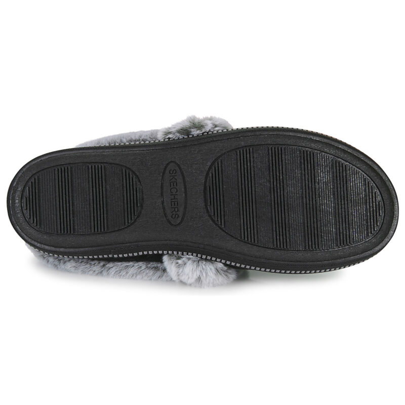 Pantoufles Skechers COZY CAMPFIRE noires pour femmes - Pointure 7