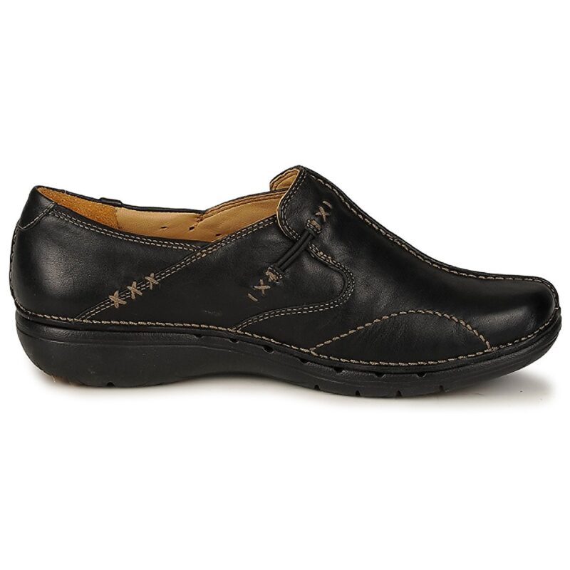 Clarks UN LOOP Noir Slip on Femme - 2