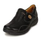Clarks UN LOOP Noir Slip on Femme - 3
